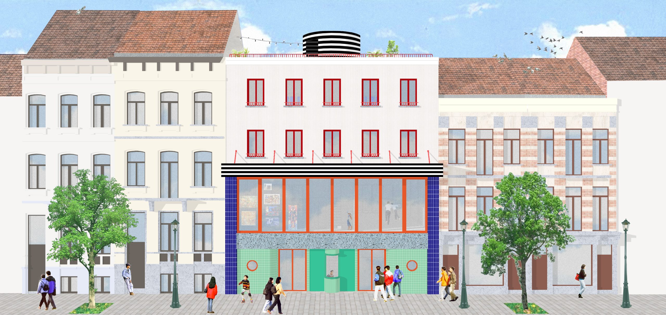 SIMONIS Facade avant